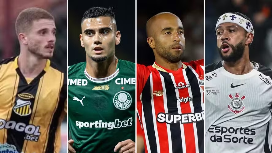 Semifinais com Palmeiras, São Paulo e Corinthians dentro; veja confrontos