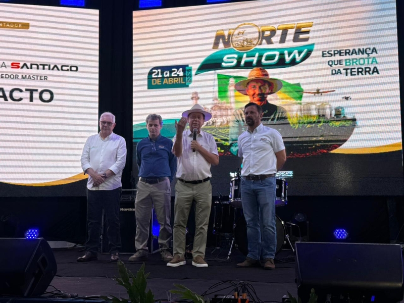 Prefeito destaca importância da Norte Show para economia sinopense