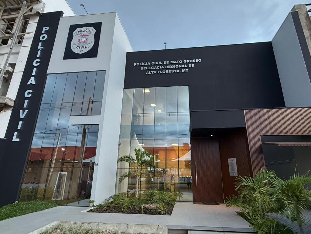 Entrega de nova sede da Delegacia Regional de Alta Floresta fortalece trabalhos da Polícia Civil no Norte de MT