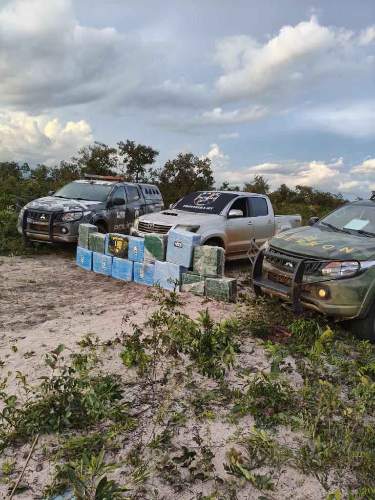 Operação integrada apreende 500 kg de drogas e gera prejuízo de R$ 14,6 milhões às facções criminosas