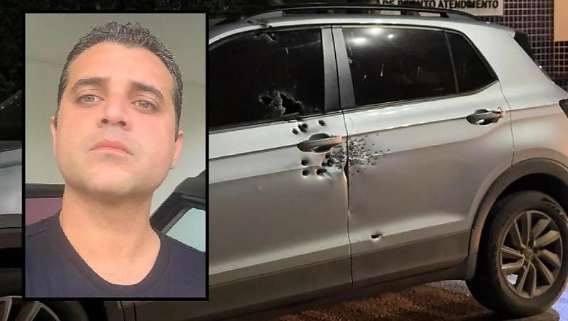 Autor de disparos contra carro de delegado Bruno França é policial civil de Sorriso