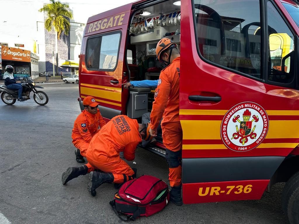 Corpo de Bombeiros atende quatro ocorrências de acidentes com motocicletas em Alta Floresta