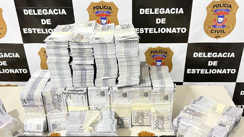 Polícia queima R$ 10 milhões em notas falsas encontradas em Cuiabá