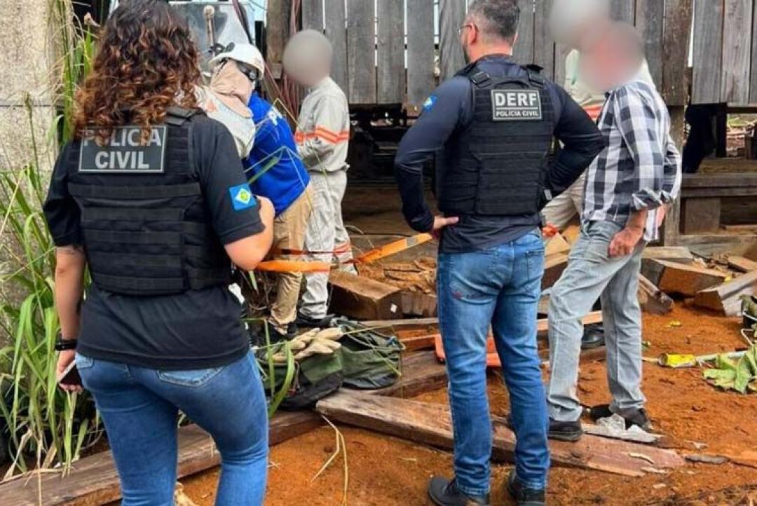 Polícia prende donos de madeireira e de mercado por furto de energia em MT