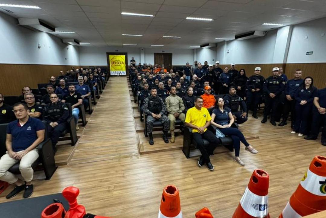 Forças de Segurança lançam Operação Integrada Lei Seca em Rondonópolis