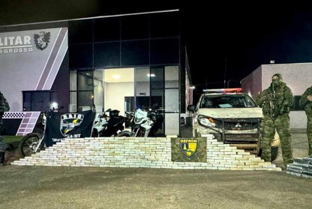Operação apreende 300 kg de droga e gera prejuízo de R$ 5,6 milhões às facções