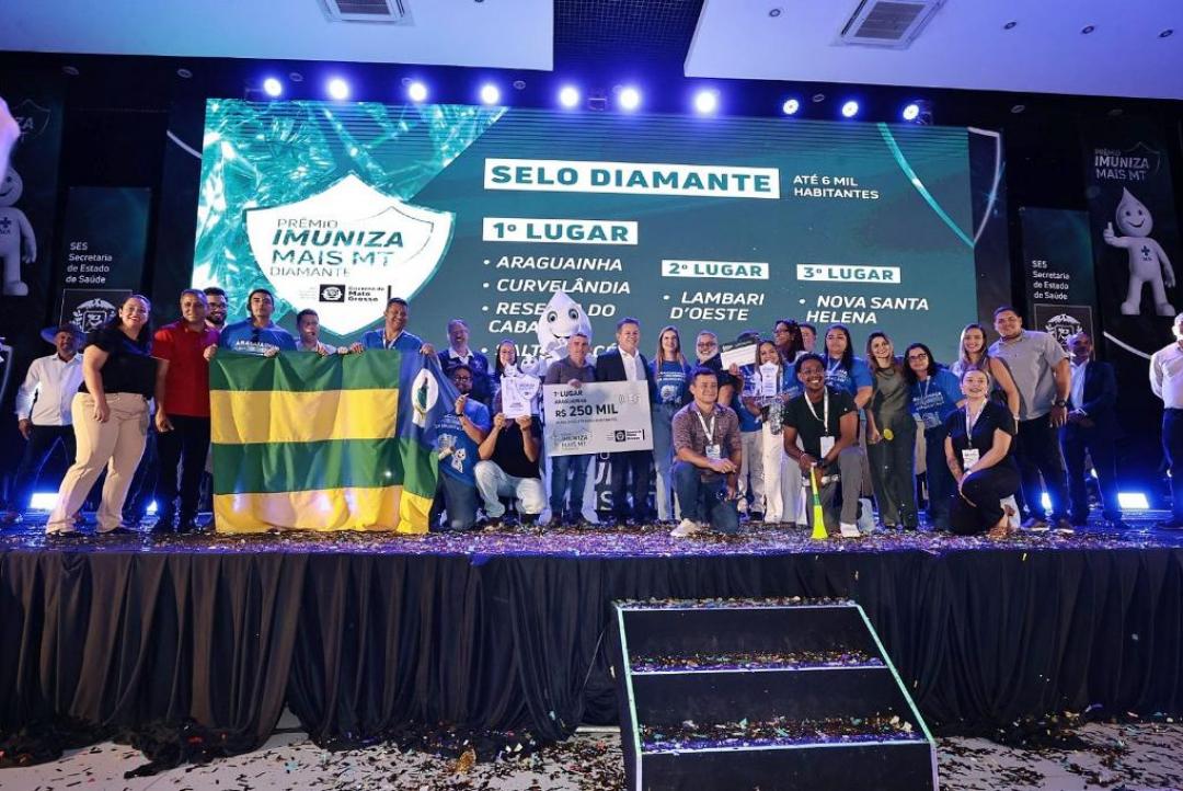 Governo distribui mais de R$ 6 milhões em prêmios na 5ª edição do Imuniza Mais MT