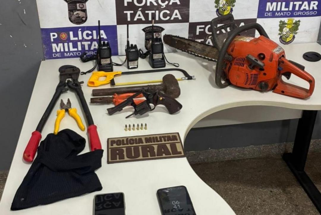 Patrulha Rural impede furto de gado e prende quadrilha em flagrante