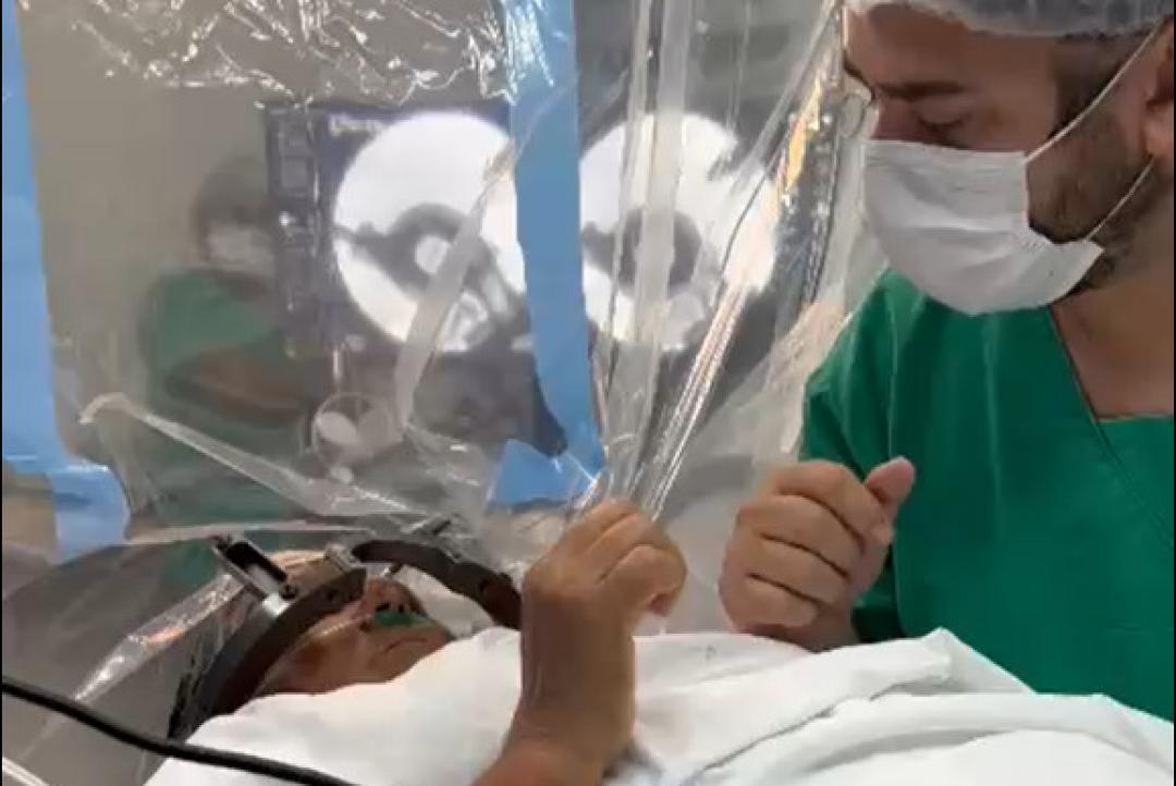 Hospital Regional de Sinop realiza cirurgia inédita no SUS de MT e devolve autonomia a paciente que não se alimentava sozinha