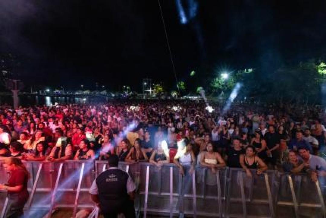 Aniversário de Cuiabá recebe mais de 60 mil pessoas
