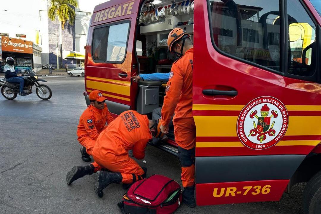 Corpo de Bombeiros atende quatro ocorrências de acidentes com motocicletas em Alta Floresta