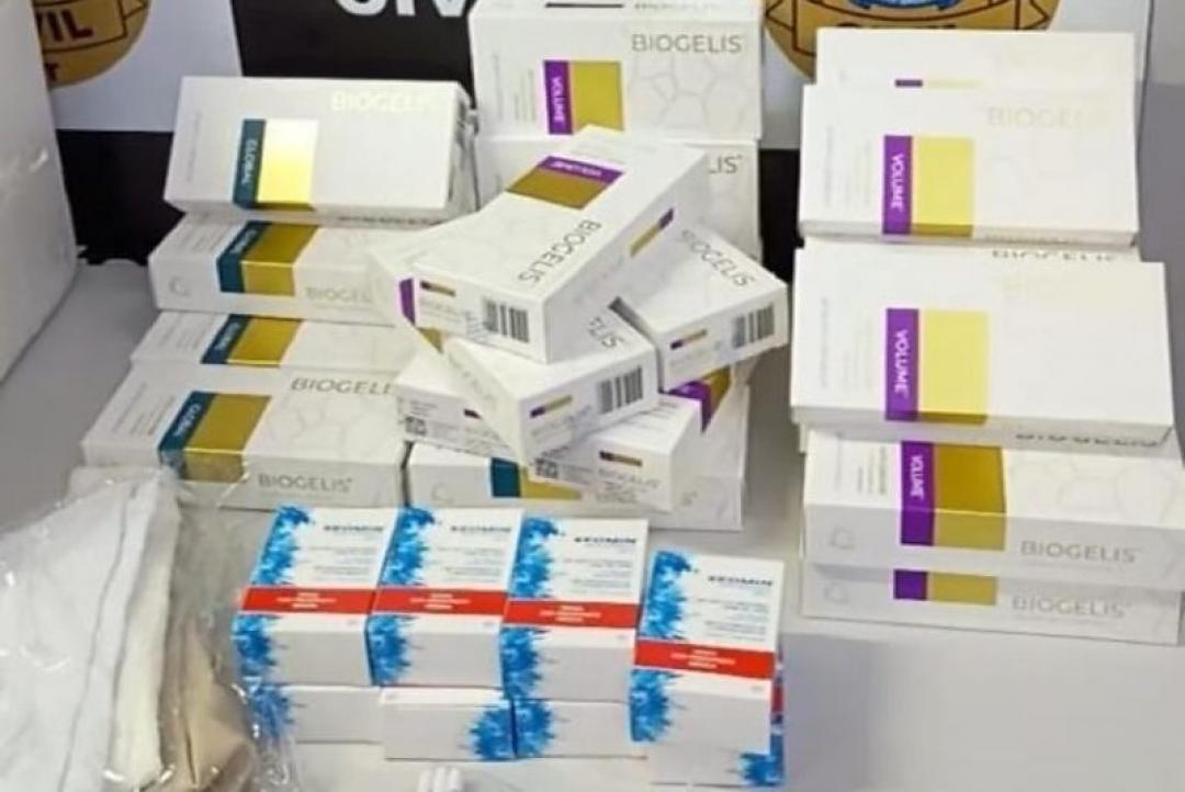 Casal de VG é flagrado recebendo pelos Correios R$ 38 mil em produtos de harmonização facial vindos de golpe