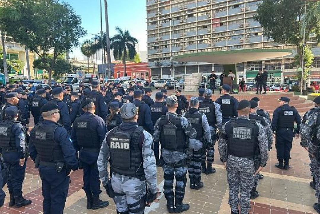 Com apoio de forças especiais, Polícia Militar inicia megaoperação integrada em MT