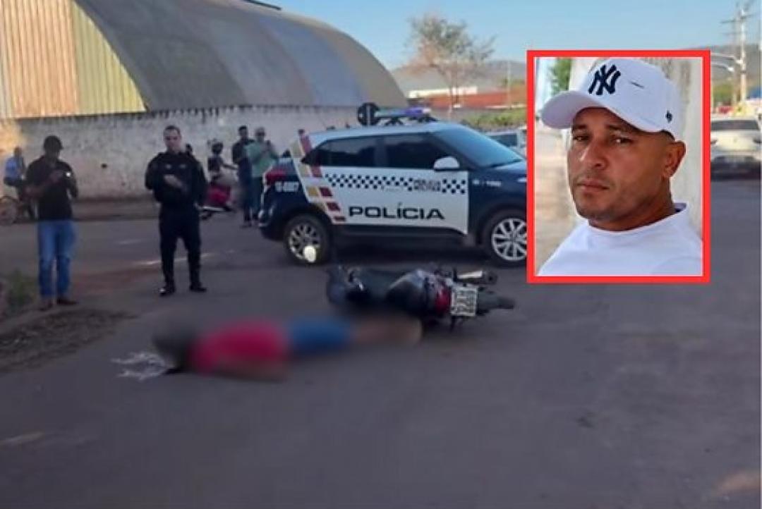 Pai é morto a tiros enquanto levava filho de 5 anos para escola em Pontes e Lacerda