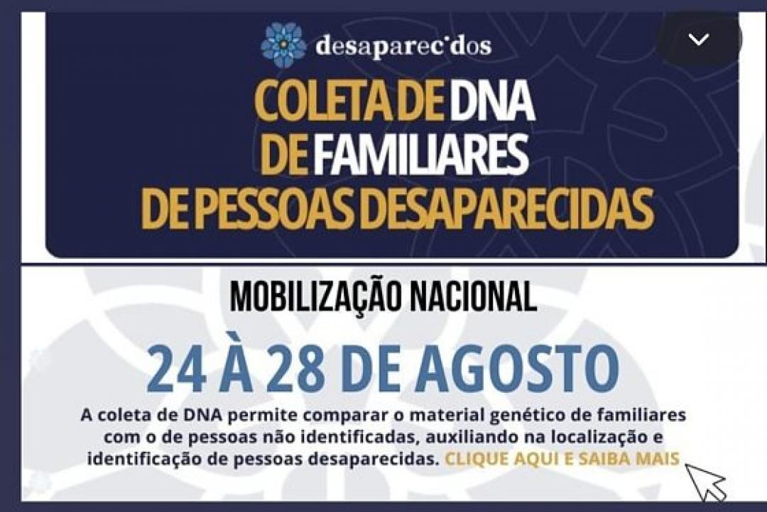 Polícia Civil inicia mobilização para coleta de DNA de desaparecidos em Mato Grosso