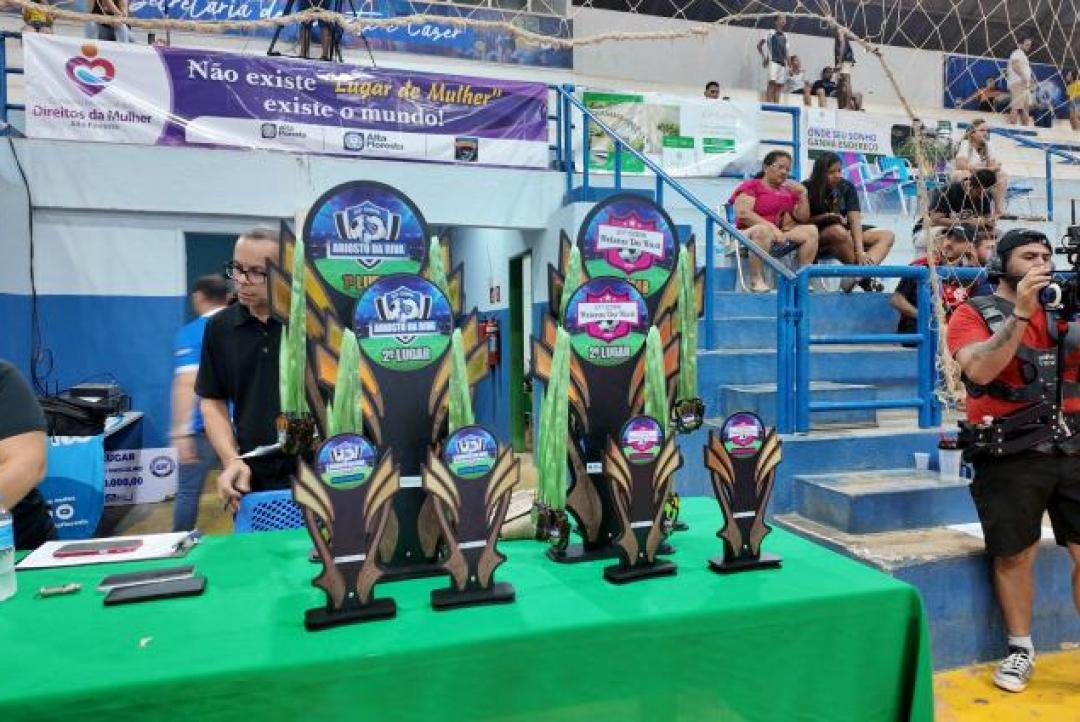 23ª Copa Ariosto da Riva e 21ª Copa Helena da Riva de Futsal são encerradas com grande participação esportiva em Alta Floresta