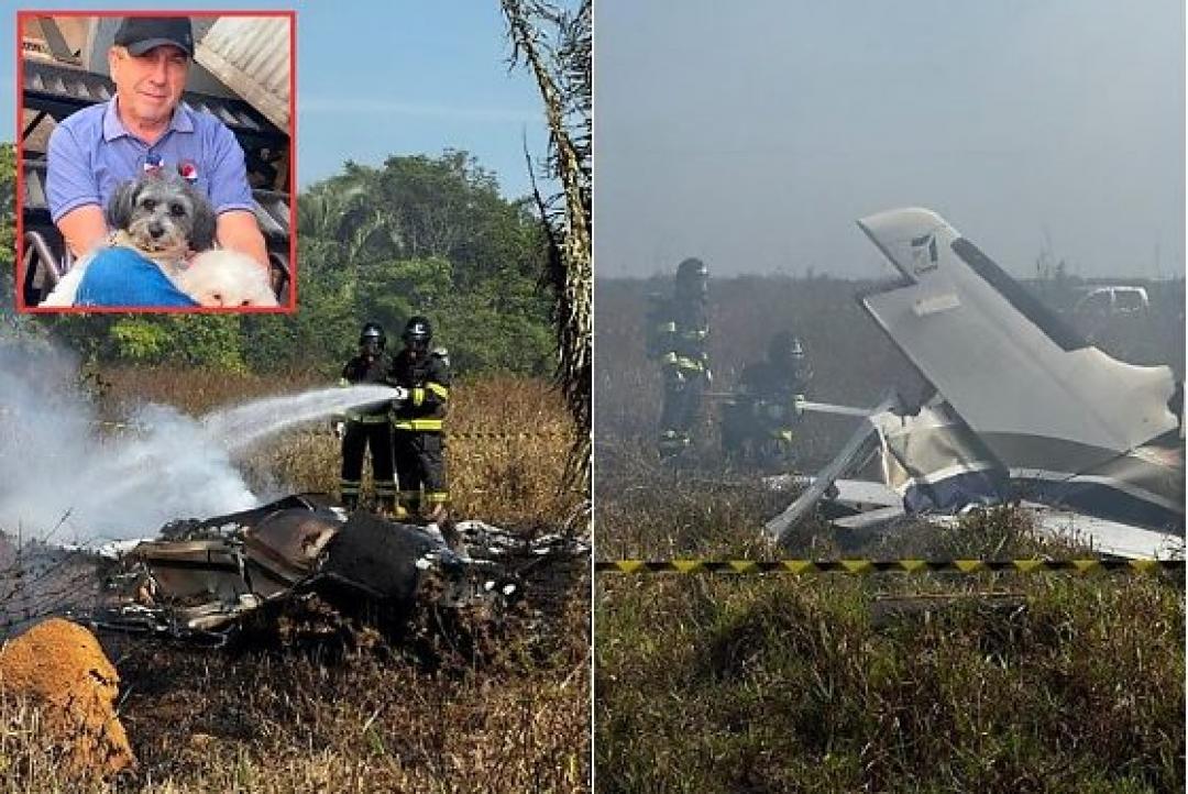 Politec identifica que empresário gaúcho é um dos mortos na queda de avião em Água Boa