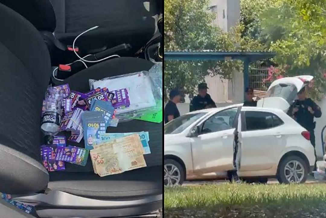 Funcionário da prefeitura de Sinop é preso com material eleitoral e R$ 1.645; vídeos