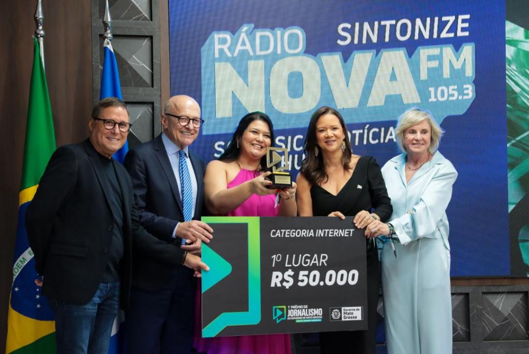 Inscrições para Prêmio de Jornalismo do Governo de MT vão até 5 de novembro