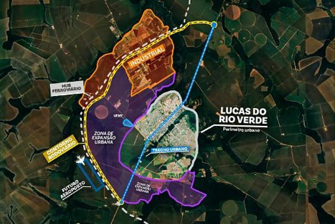 Lucas do Rio Verde amplia em 66% área de expansão urbana e prepara crescimento para os próximos 50 anos
