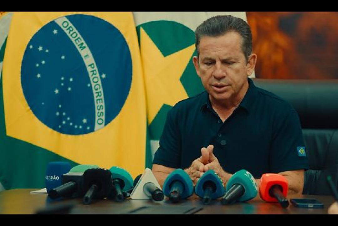 Mauro Mendes critica contas do governo Lula e diz que Brasil pode quebrar