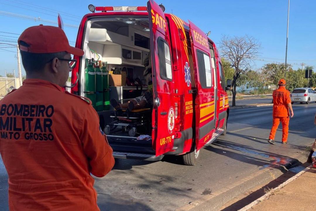 Corpo de Bombeiros socorre três vítimas de acidentes de trânsito em Alta Floresta