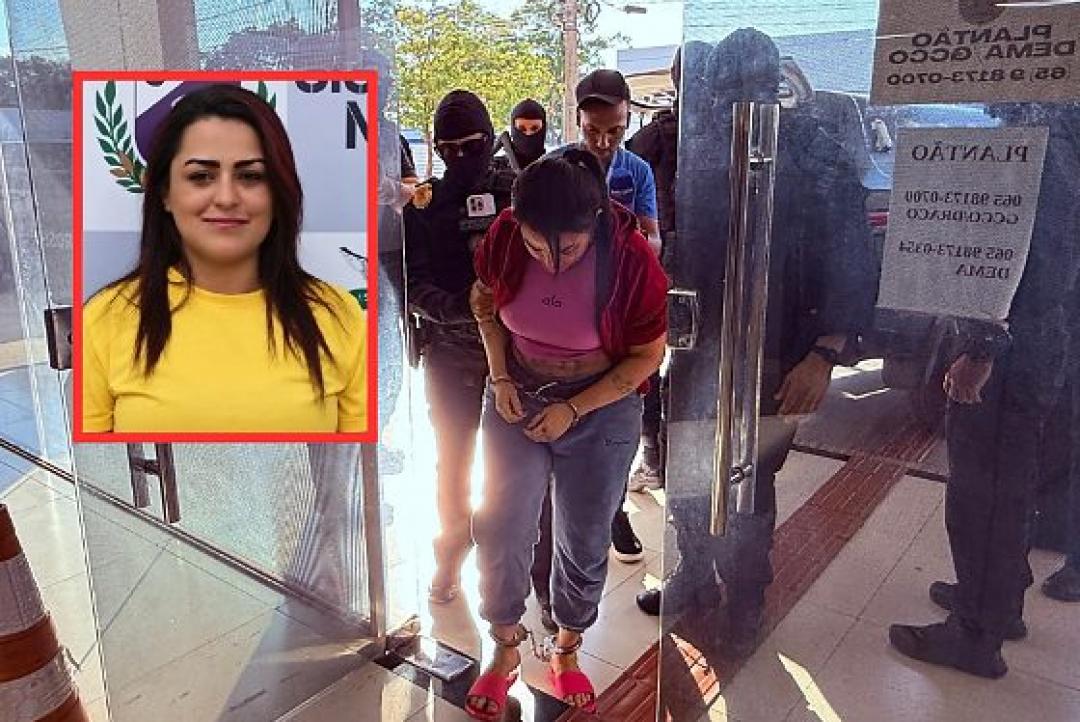 Considerada de altíssima periculosidade, Angeliquinha ficará isolada por seis meses e sem contato com outras presas em Cuiabá; vídeo