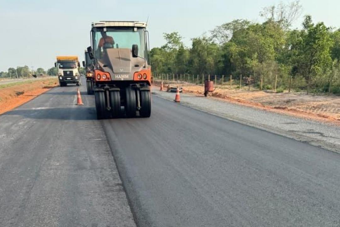Governo e Nova Rota adiantam cronograma e duplicação da BR-163 entre VG e Jangada já tem 25 km concluídos