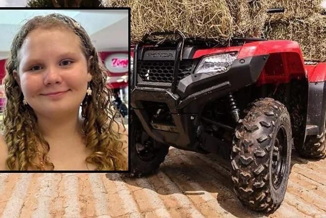MENINA DE 10 ANOS MORRE APÓS ACIDENTE COM QUADRICICLO EM FAZENDA DE MT