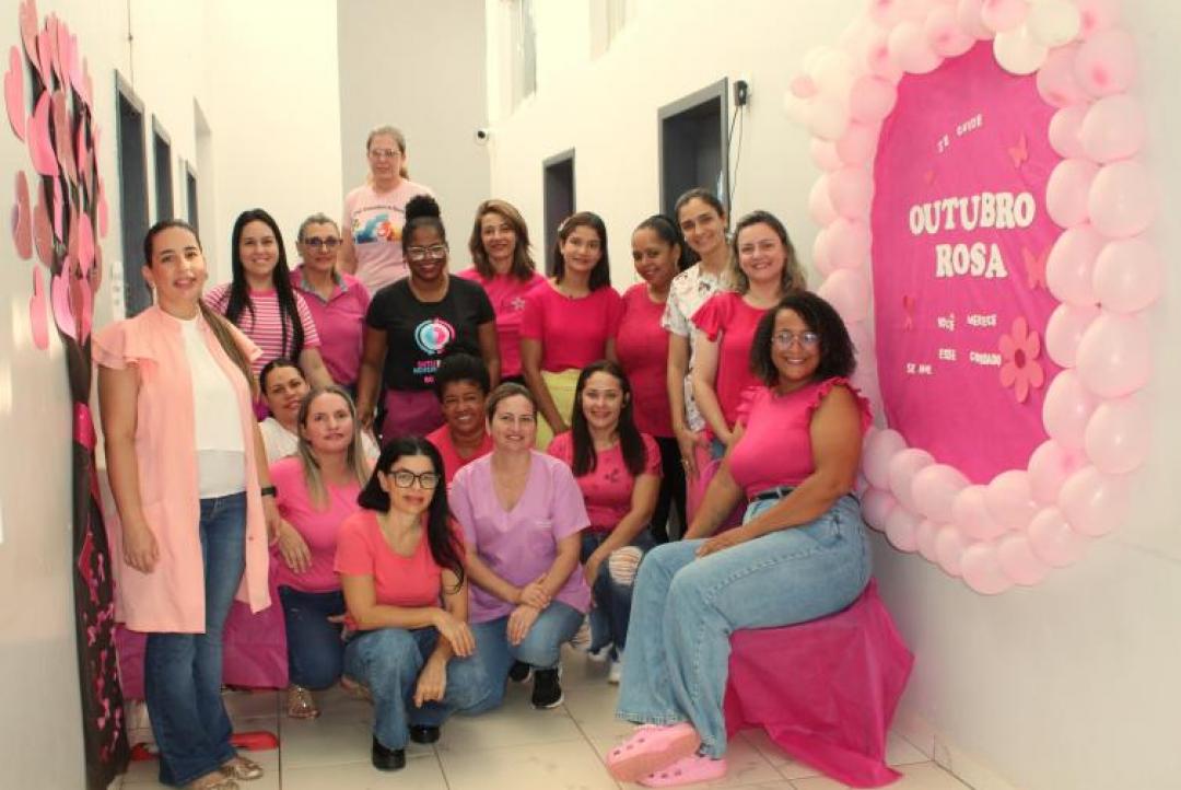 Prefeitura encerra campanha Outubro Rosa, com atividades no PSF João Hunka Neto