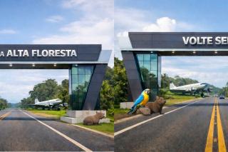 Câmara aprova indicação para construção de Pórtico de Entrada em comemoração aos 50 anos de Alta Floresta