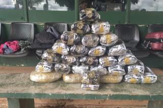 Gefron apreende mais de 16 kg de skunk e causa prejuízo de quase R$ 50 mil as facções criminosas