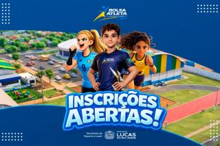 Inscrições para o Bolsa Atleta abrem nesta sexta-feira (06)