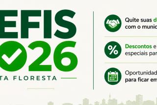  Refis 2026 com anistia de 90% juros e multas dos contribuintes da Prefeitura de Alta Floresta