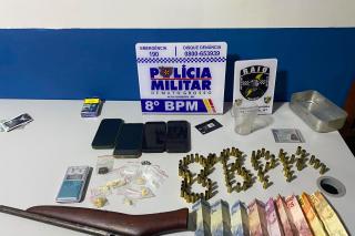 Operação do RAIO termina com drogas, arma e seis pessoas conduzidas em Alta Floresta