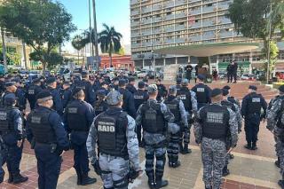 Com apoio de forças especiais, Polícia Militar inicia megaoperação integrada em MT