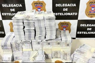 Polícia queima R$ 10 milhões em notas falsas encontradas em Cuiabá