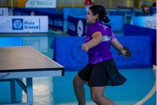 Jovem promessa do tênis de mesa destaca Mato Grosso nos Jogos Escolares Brasileiros 