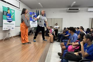 Estudantes conhecem o Centro Político Administrativo em nova etapa do projeto Cidadão do Futuro