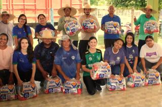 SETASC realiza entrega de lote de quatrocentas Cestas Básicas para a Assistência Social de Nova Monte Verde