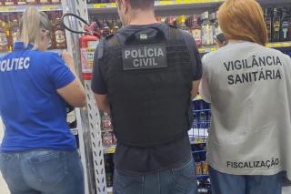 Forças de segurança intensificam ações contra adulteração de bebidas alcoólicas em Mato Grosso