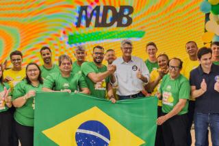 Convenção Partidária do MDB Alta Floresta Chancela Candidatura de Chico Gamba e Robson Quintino