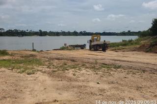 Batalhão Ambiental da PM prende faccionado e intercepta balsa de garimpo ilegal