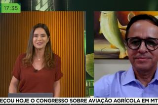 Isan Rezende participa do AgroMais da Band e fala sobre o congresso de aviação agrícola