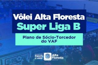 Vôlei Alta Floresta lança Plano Sócio-Torcedor para a temporada 24/25