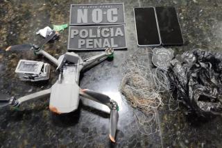 Polícia Penal apreende drone com celulares na penitenciária de Sinop