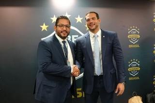 Pécora fortalece alianças na CBF e avança em projeto de modernização do futebol de Mato Grosso