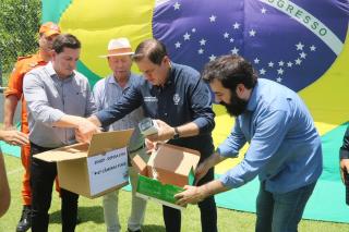 Sinop recebe 47 câmeras de segurança fixas para monitorar os Parques Municipais e Depósito de Resíduos Sólidos