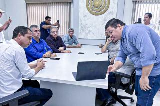 Prefeito Chico Gamba e vice-prefeito Robson Quintino participam de reunião do CIDVAT. Prefeito de Nova Monte Verde é reconduzido à presidência