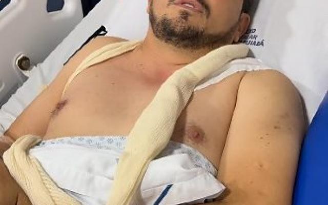 Primo de Ana Castela, presidente do PL em Cáceres, é pisoteado por touro e passa por cirurgia em Cuiabá